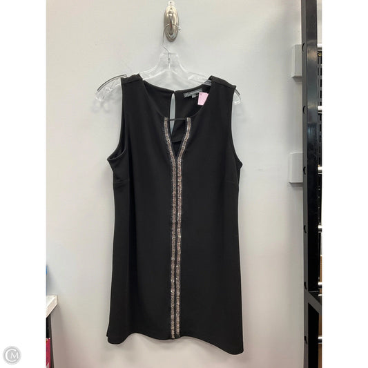 Top Sleeveless By Adrianna Papell In Black, Size: L