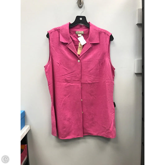 Top Sleeveless By Tommy Bahama In Pink, Size: L