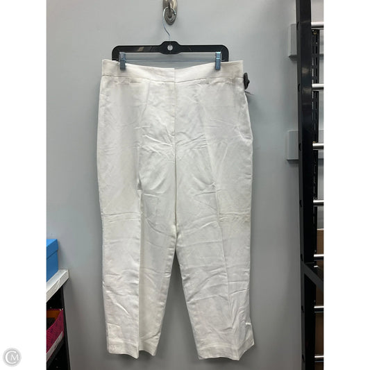 Pants Dress By Loft In White, Size: 14