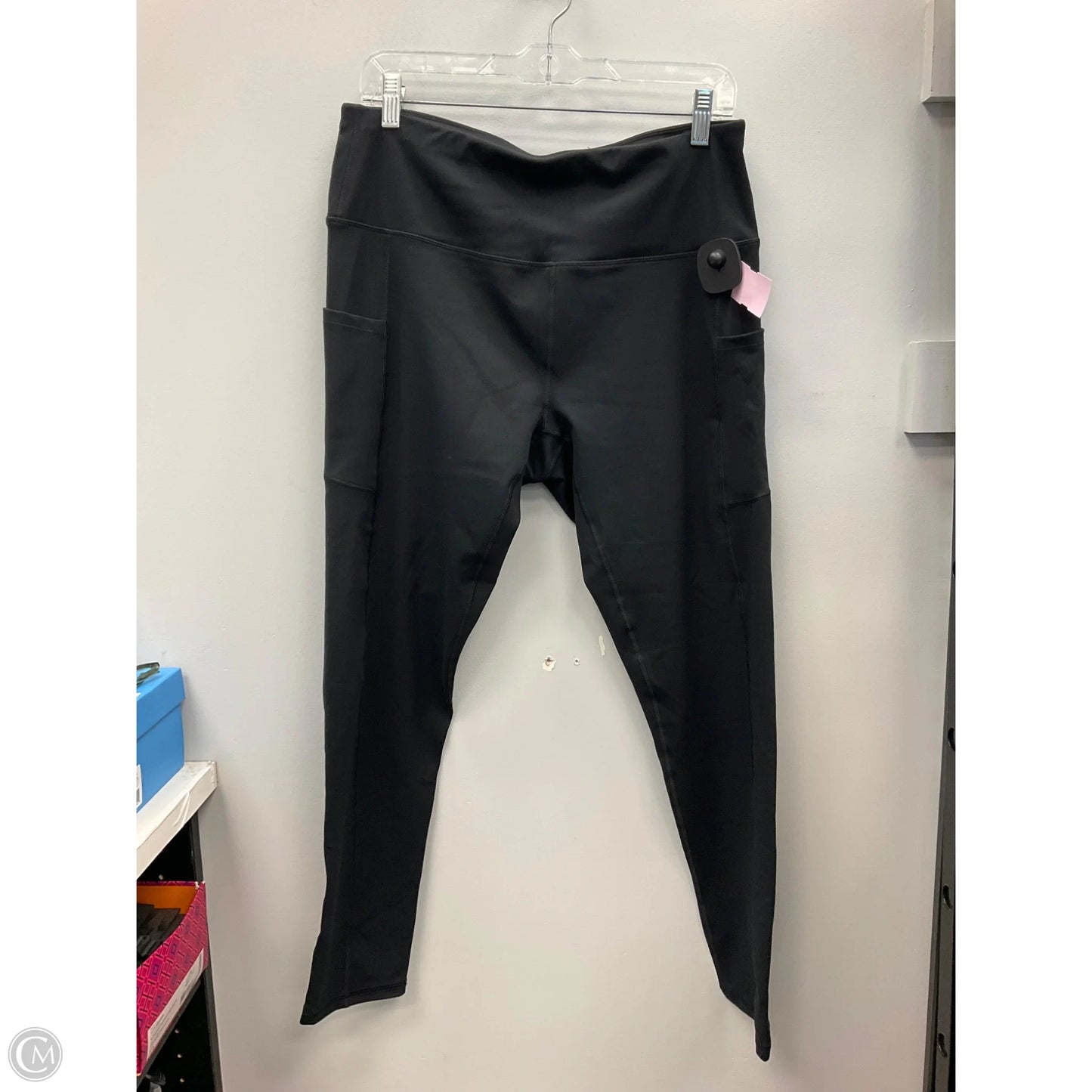 Athletic Leggings By Cmc In Black, Size: Xxl