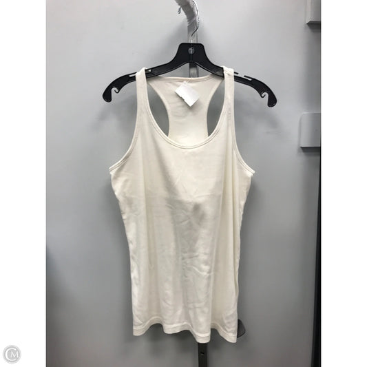 Tank Top By Gap In White, Size: Xl