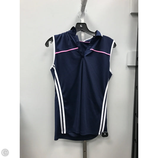 Athletic Tank Top By Callaway In Navy, Size: L