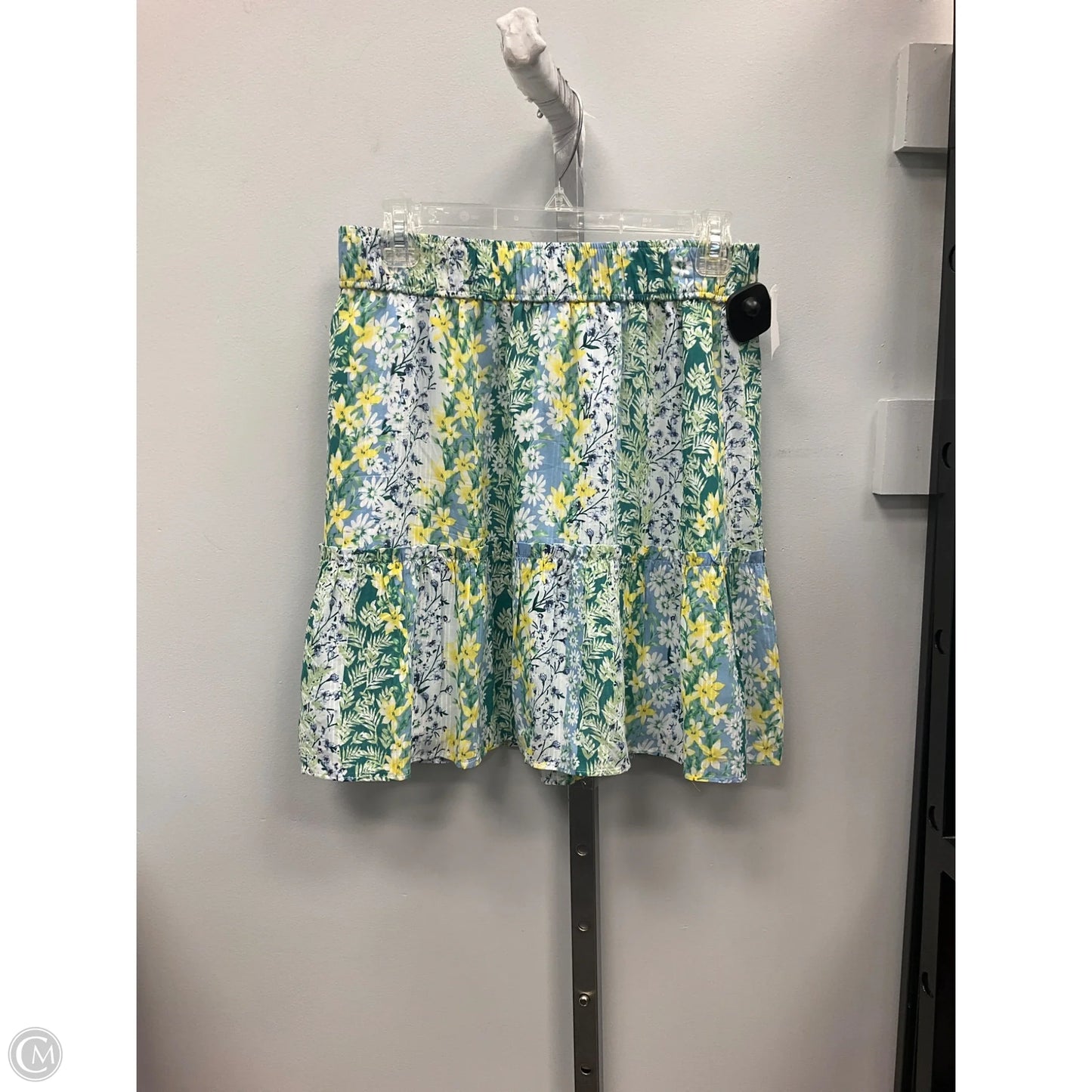 Skirt Mini & Short By Loft In Floral Print, Size: S
