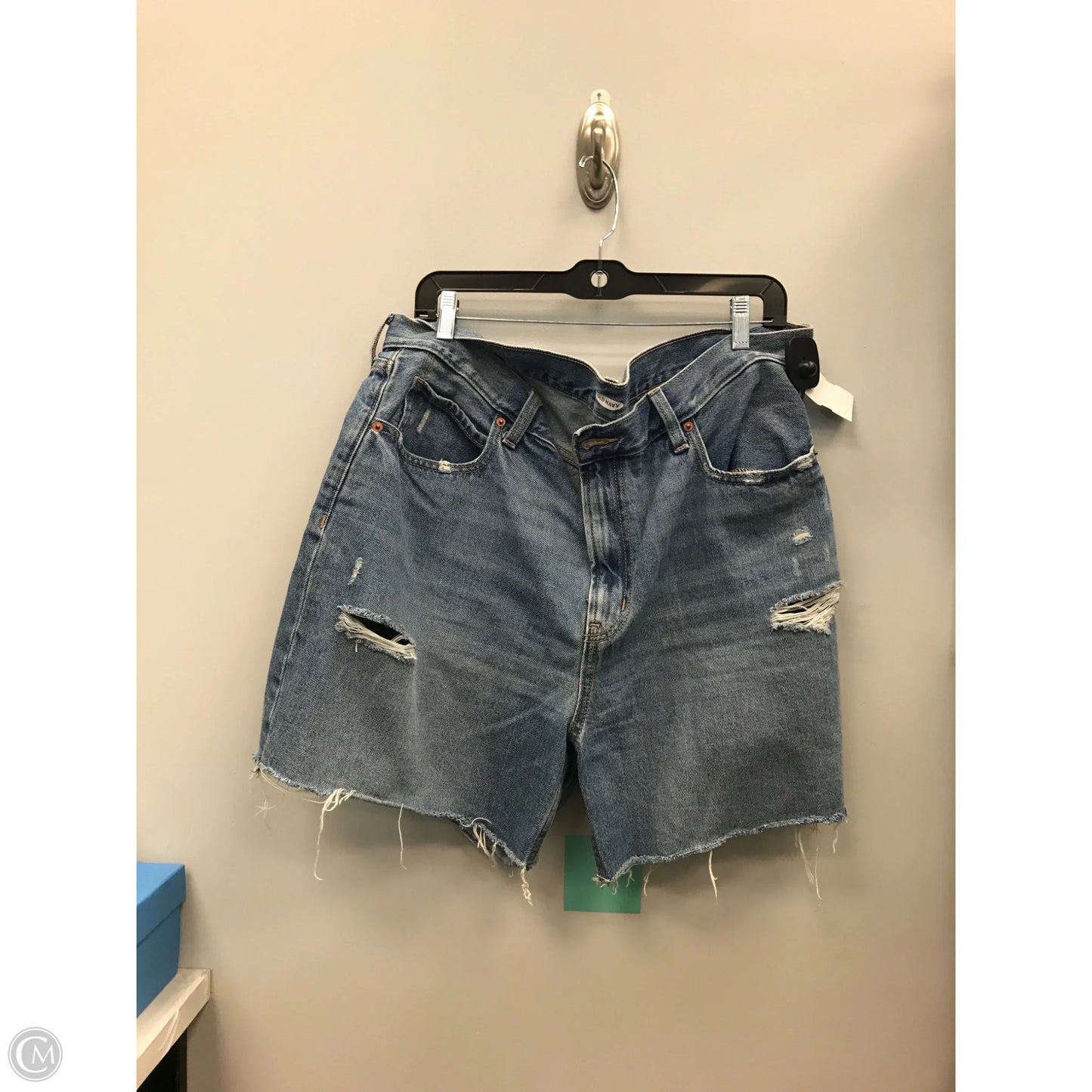 Shorts By Old Navy In Blue Denim, Size: 16