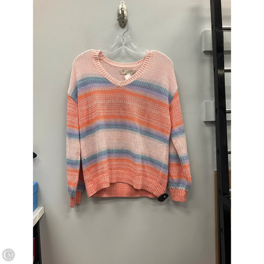 Sweater By Loft In Multi-colored, Size: S