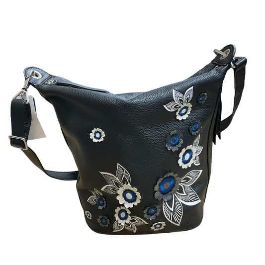 Handbag Leather By Vera Bradley  Size: Large