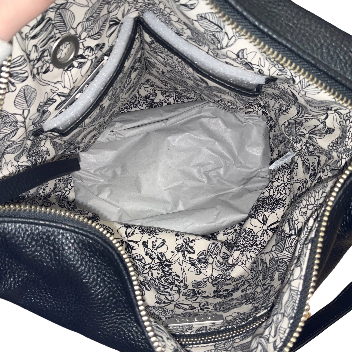 Handbag Leather By Vera Bradley  Size: Large