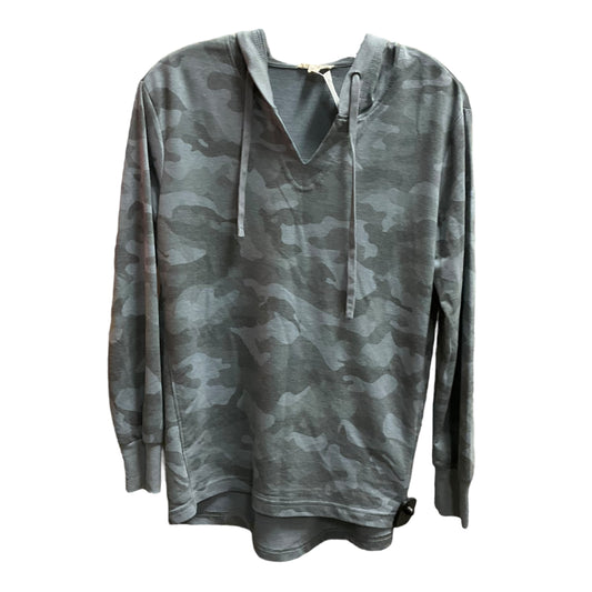 Top Long Sleeve By Jane And Delancey In Camouflage Print, Size: S