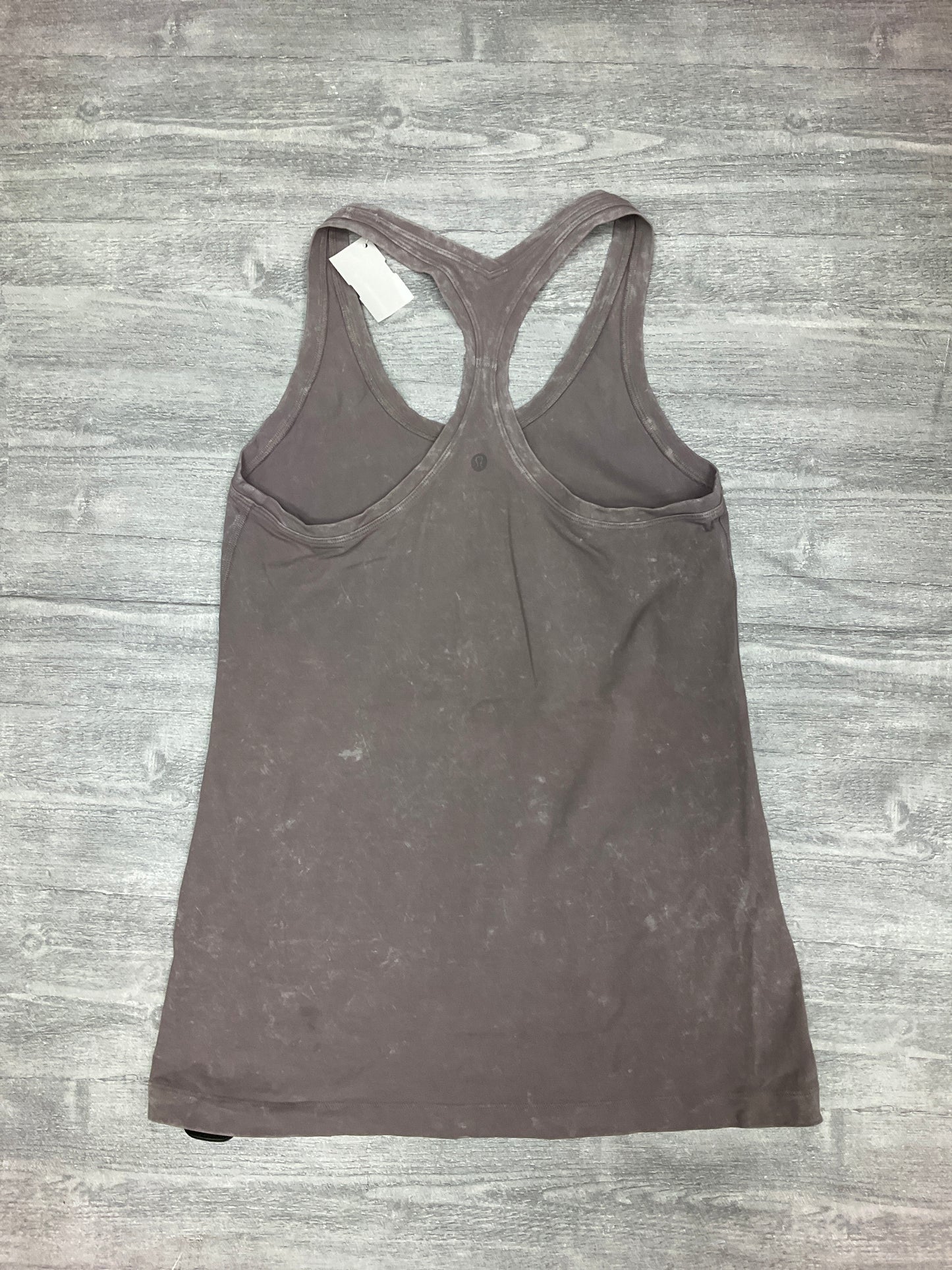 Athletic Tank Top By Lululemon In Taupe, Size: M