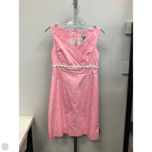 Dress Designer By Lilly Pulitzer In Blue & Pink, Size: 0