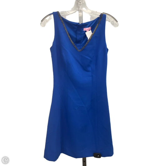 Dress Designer By Lilly Pulitzer In Blue, Size: 0