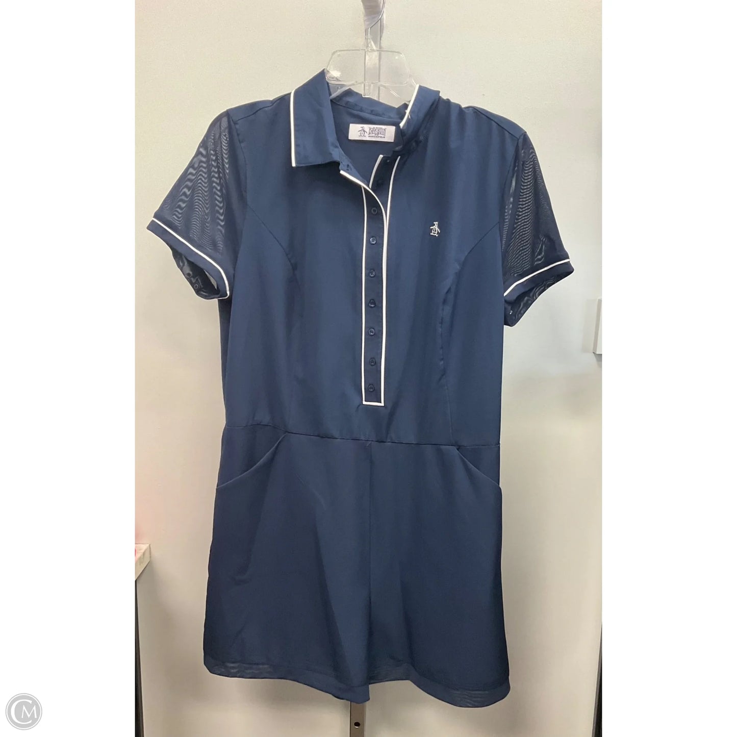 Romper By Clothes Mentor In Navy, Size: L