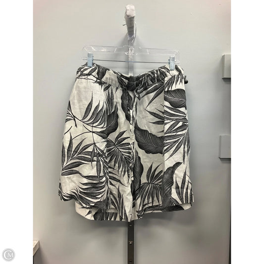Shorts By Tahari By Arthur Levine In Floral Print, Size: 3x
