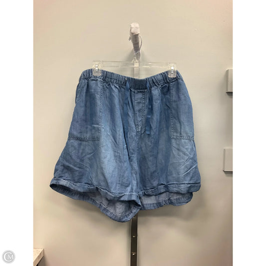 Shorts By Workshop In Blue, Size: 3x