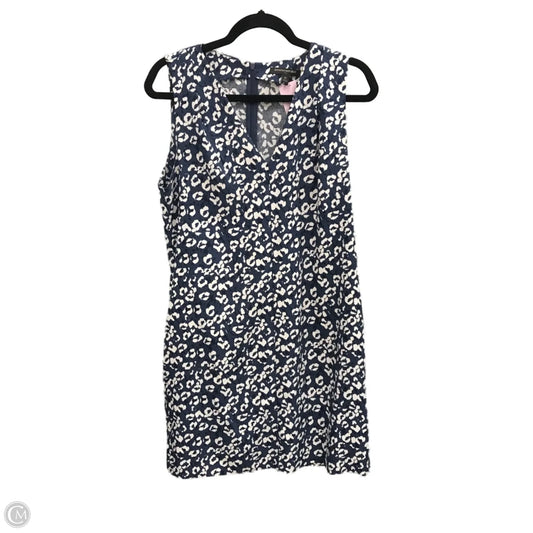 Dress Casual Short By Banana Republic In Blue & White, Size: 10