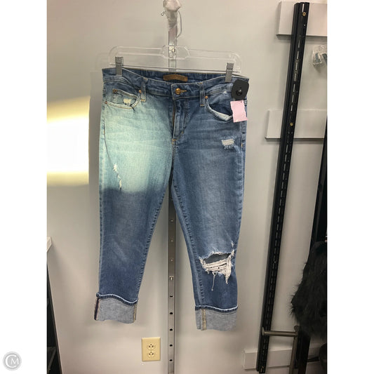 Jeans Cropped By Joes Jeans In Blue, Size: 10