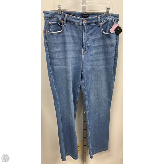 Jeans Straight By Talbots In Blue, Size: 16