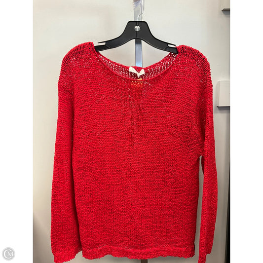 Sweater By J. Crew In Red, Size: M