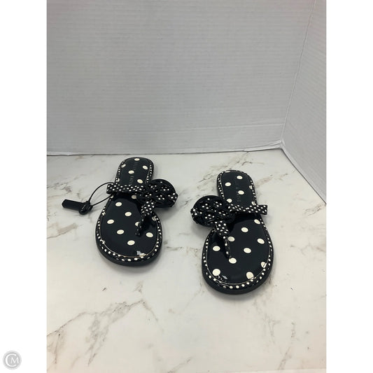 Sandals Flats By Kelly And Katie In Polkadot Pattern, Size: 7.5