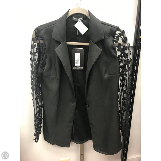 Top Long Sleeve By Pretty Little Thing In Black, Size: 6