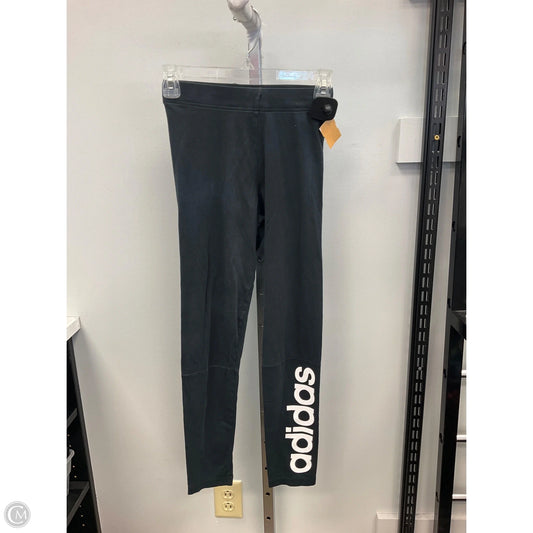 Athletic Leggings By Adidas In Black, Size: 4
