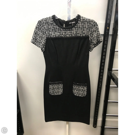 Dress Designer By Karl Lagerfeld In Black, Size: 2