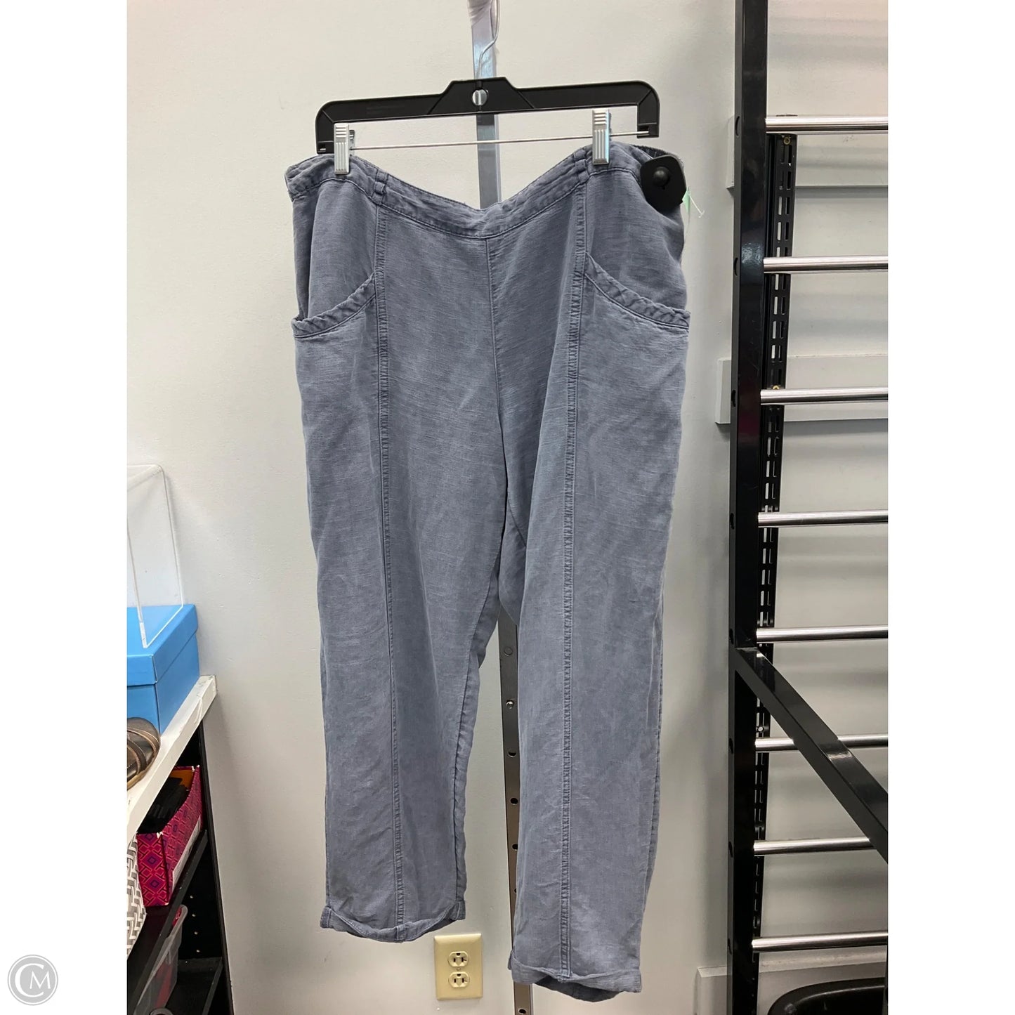Pants Cargo & Utility By C And C In Blue Denim, Size: Xl