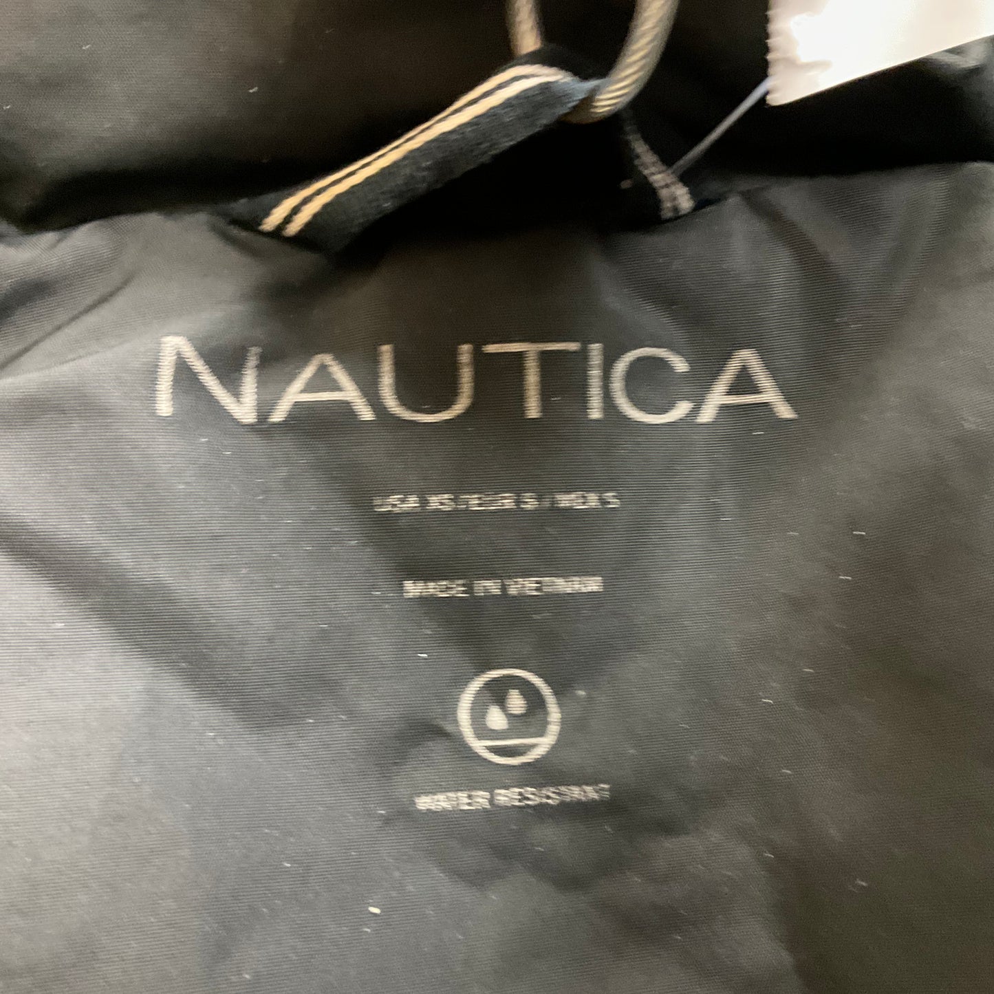 Coat Puffer & Quilted By Nautica In Black, Size: Xs