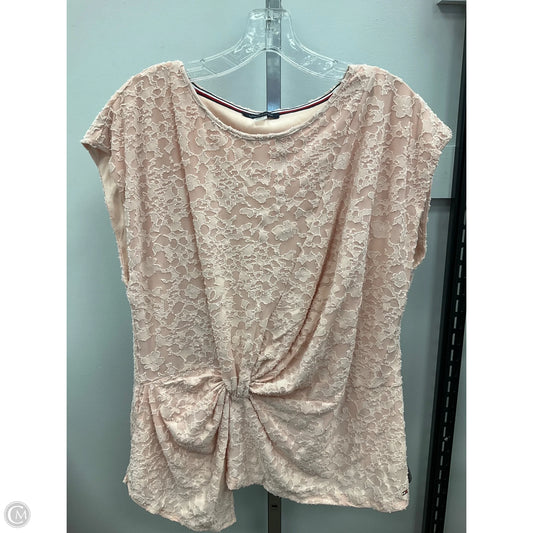 Top Sleeveless By Tommy Hilfiger In Pink, Size: Xl