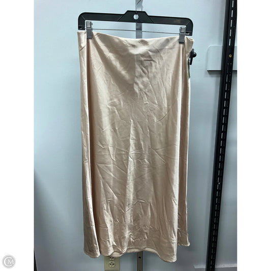 Skirt Midi By Rachel Zoe In Gold, Size: M