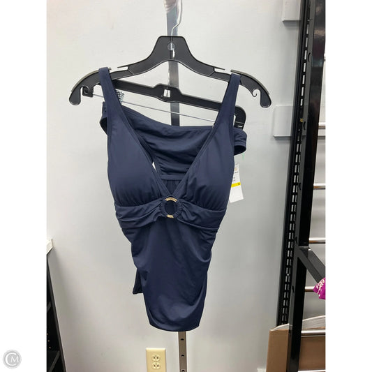 Swimsuit 2pc By Michael By Michael Kors In Blue, Size: M