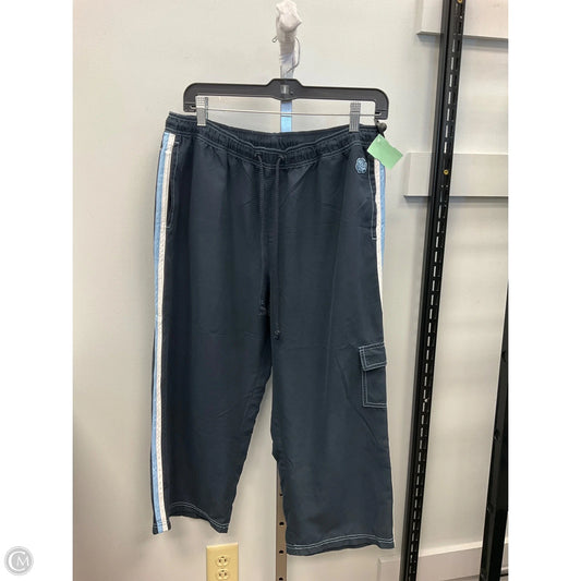 Athletic Pants By Green Tea In Blue, Size: Xl