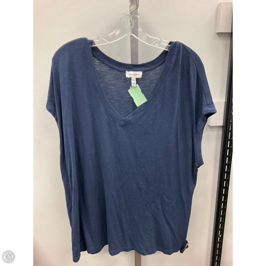 Top Sleeveless By Jessica Simpson In Blue, Size: Xxl