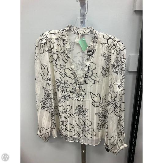 Top Long Sleeve By Joie In Cream, Size: Xs