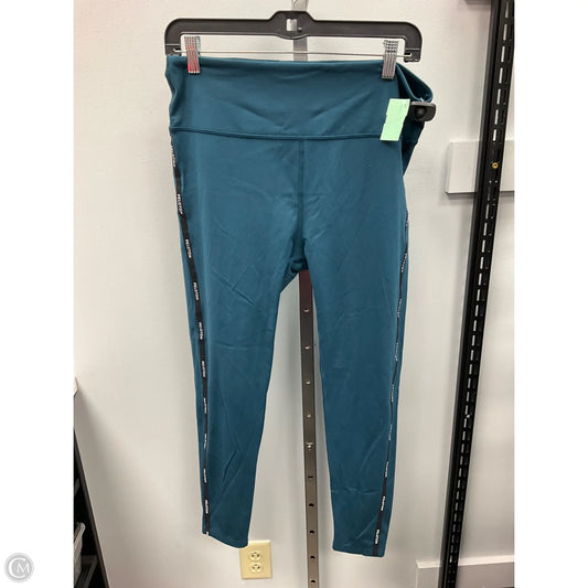 Athletic Leggings By Peloton In Teal, Size: Xl