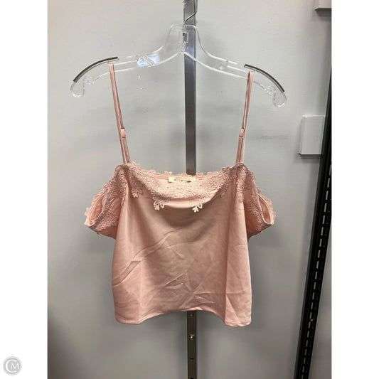 Top Cami By Blue Tassel In Pink, Size: Xl