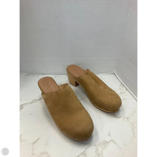 Shoes Heels Block By Madewell In Tan, Size: 10