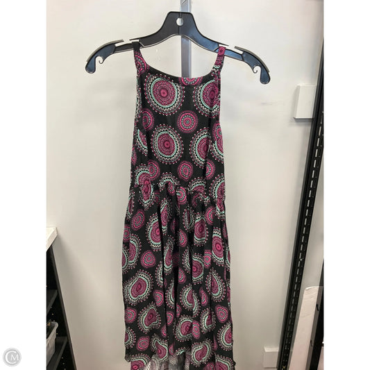 Dress Casual Short By Torrid In Black & Pink, Size: L