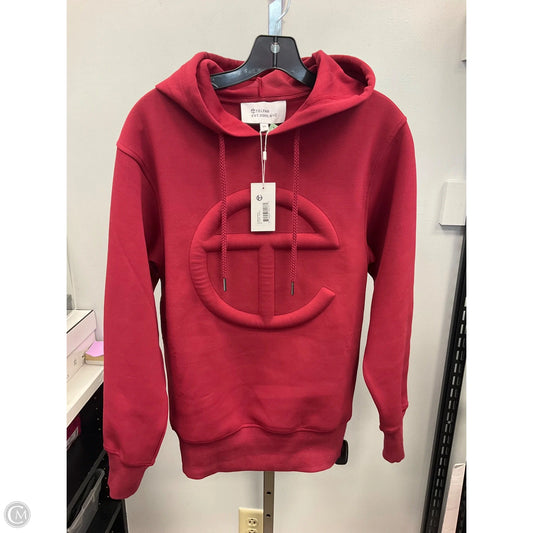 Sweatshirt Designer By Telfar In Red, Size: Xs