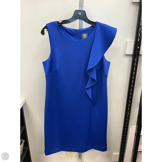 Dress Work By Vince Camuto In Blue, Size: 10