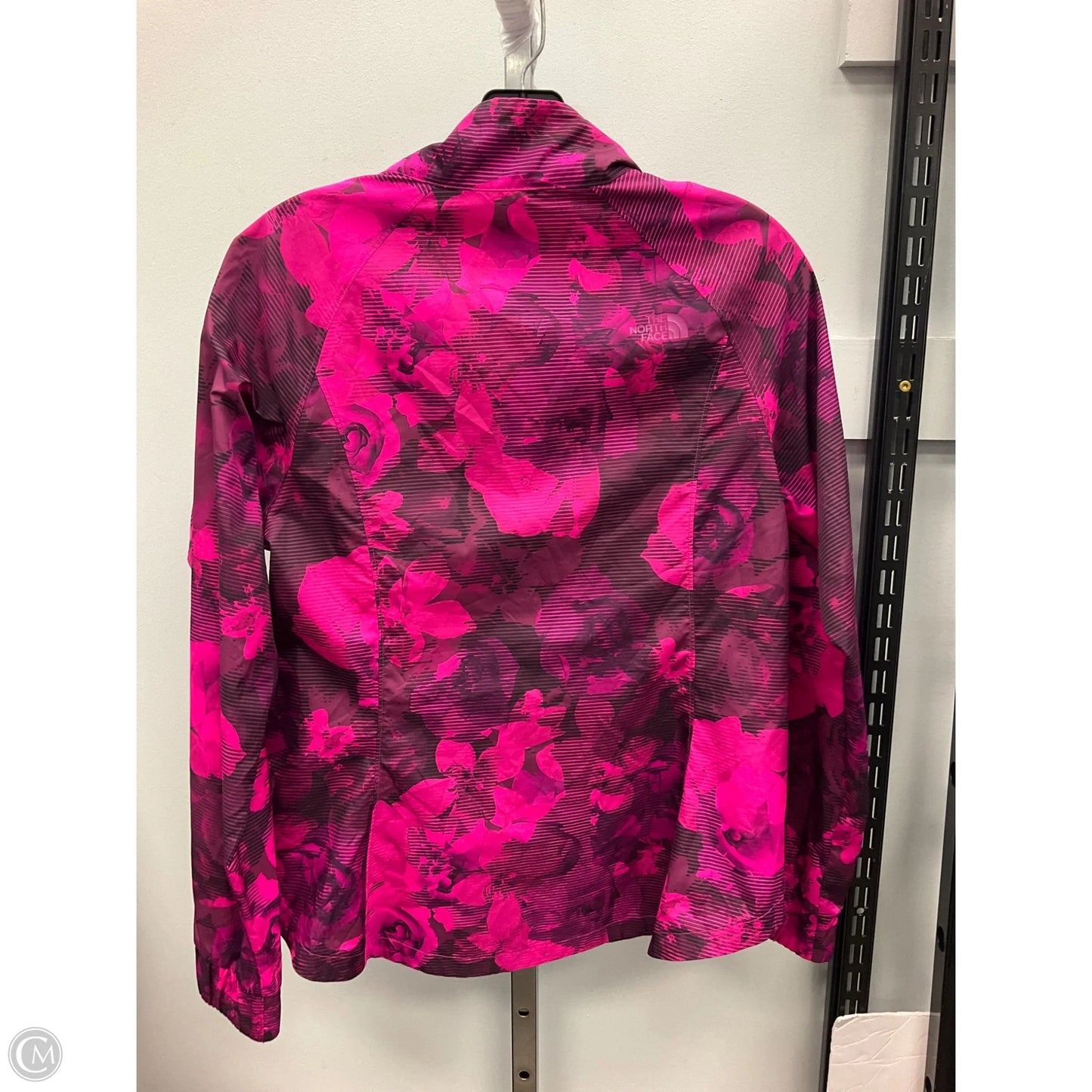 Athletic Jacket By The North Face In Pink, Size: M