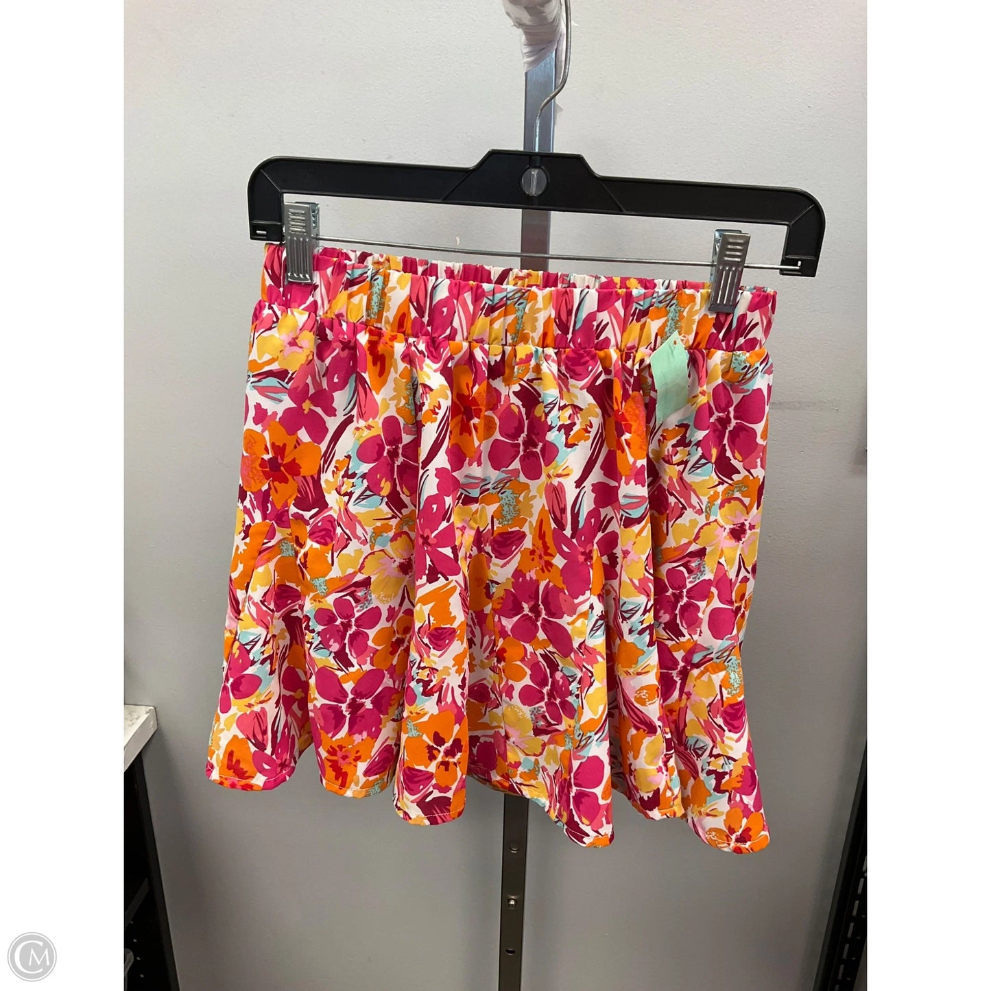 Skirt Mini & Short By Kori America In Floral Print, Size: S