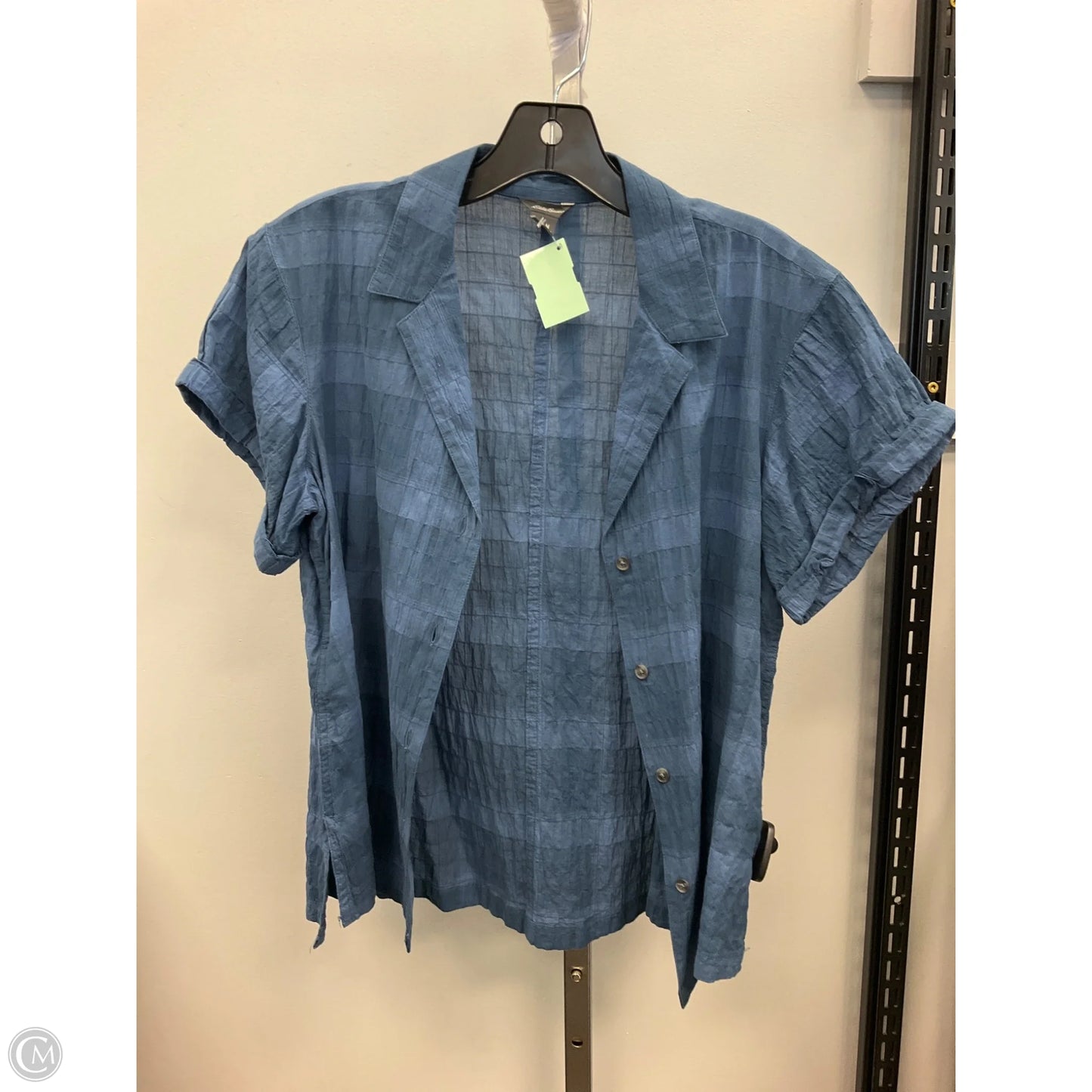 Top Sleeveless By Eddie Bauer In Blue, Size: M