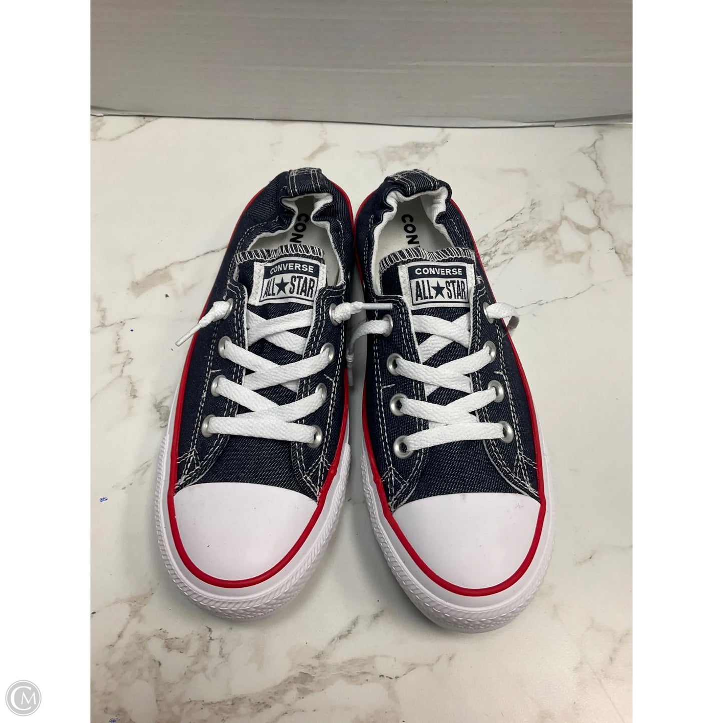 Shoes Sneakers By Converse In Blue, Size: 9