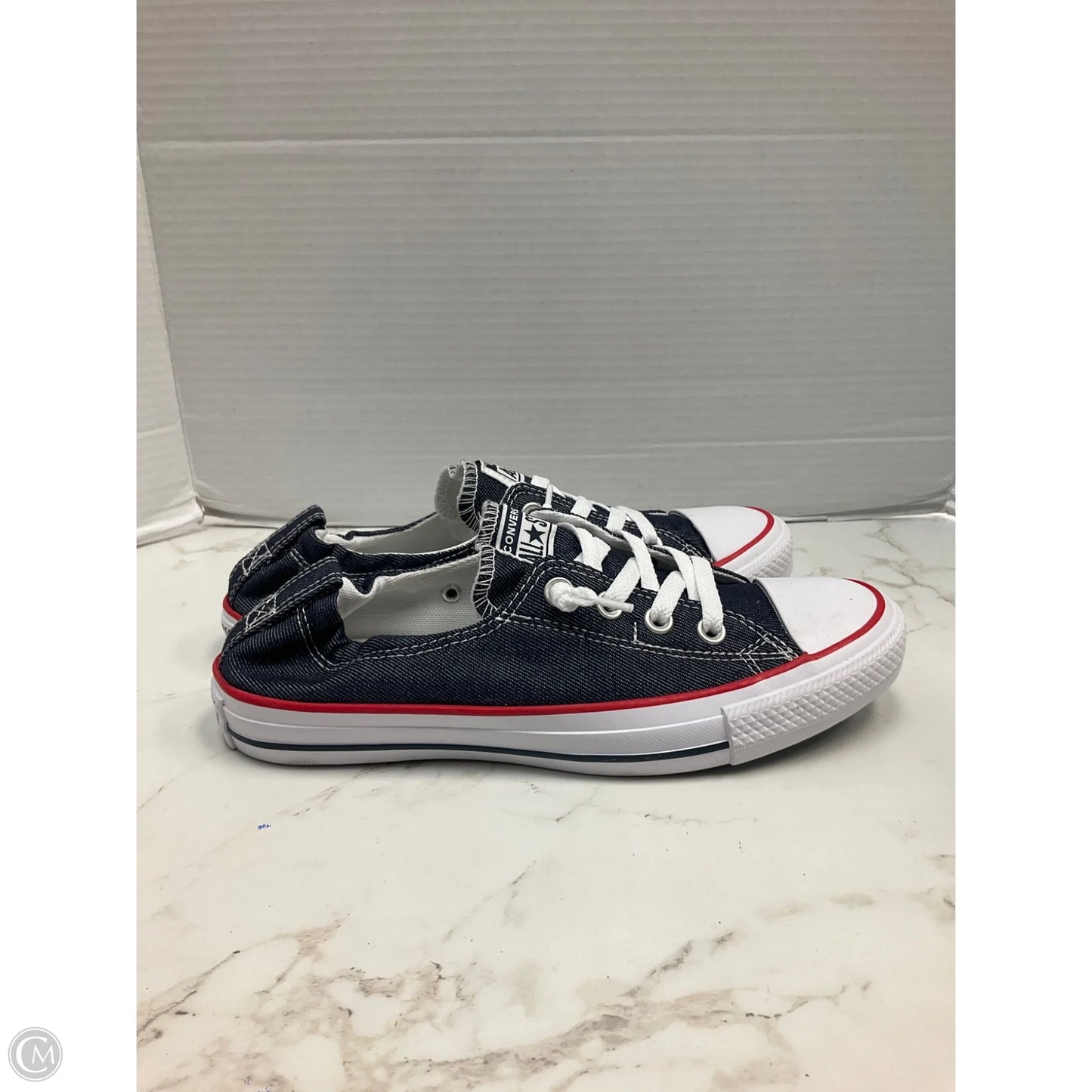 Shoes Sneakers By Converse In Blue, Size: 9