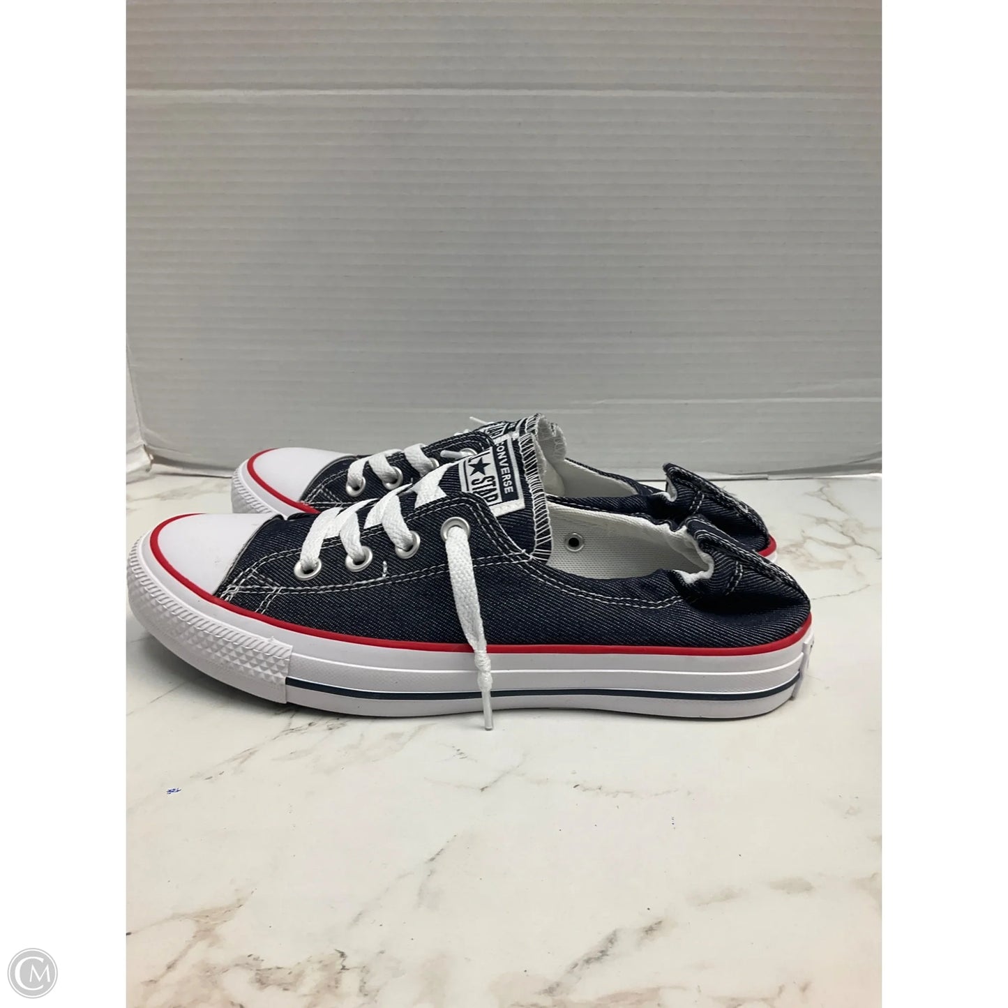 Shoes Sneakers By Converse In Blue, Size: 9