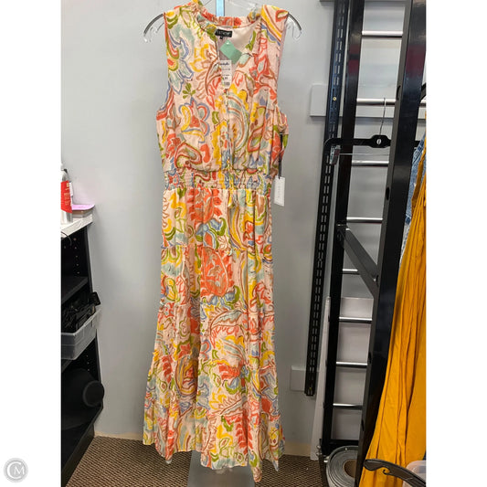 Dress Casual Maxi By 1.state In Multi-colored, Size: L
