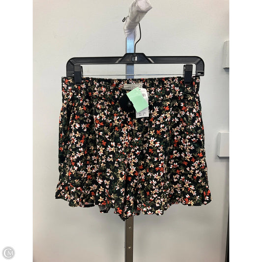 Shorts By Abercrombie And Fitch In Floral Print, Size: M