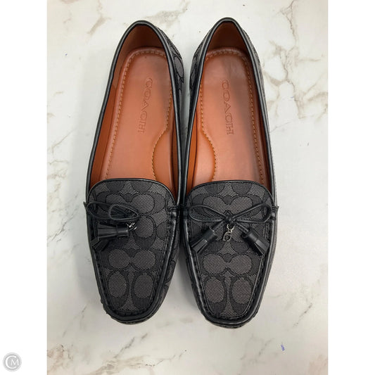 Shoes Designer By Coach In Black, Size: 9
