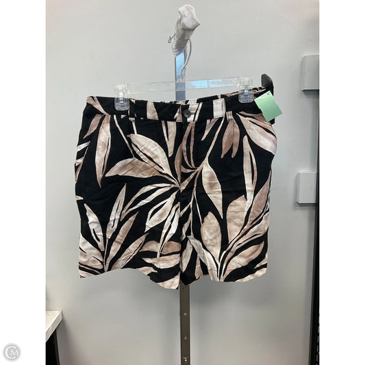 Shorts By Time And Tru In Black & Cream, Size: M